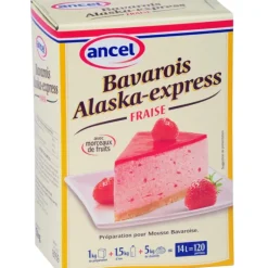 Préparation bavarois Alaska-Express Fraise 1 kg