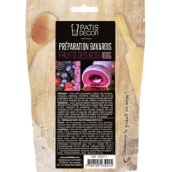 Préparation Bavarois Gel Fruits des Bois 100 g Patisdécor