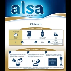 Préparation pour Clafoutis