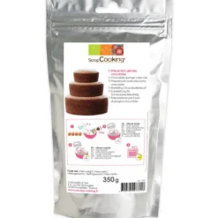 Préparation pour Génoise Chocolat 350g Scrapcooking