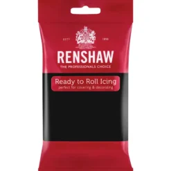 Pâte à Sucre Pro Noir 250g Renshaw