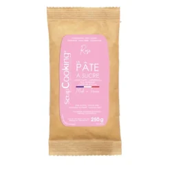 Pâte à Sucre Rose Pastel 250 g ScrapCooking
