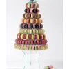 Pyramide à Macaron verticale 10 plateaux amovibles