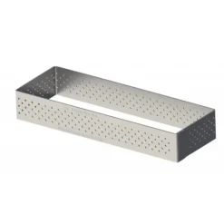 Rectangle perforé 12 x 4 cm de L'école Valrhona par De Buyer