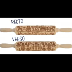 Rouleau à Pâtisserie Motif Casse Noisette 39 cm Scrapcooking