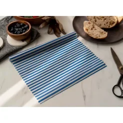 Rouleau Emballage Alimentaire Cire Abeille Bleu 90 x 30,5 cm Nuts