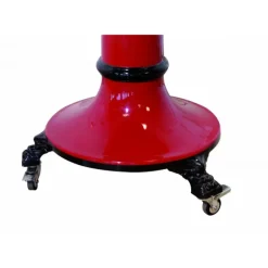 Roulettes pour Pied de Trancheuse Jambon Manuelle Rouge Wismer