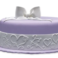 Ruban Pate à Sucre Cœurs 1,25 m x H 5 cm Patisdécor