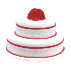 Ruban Pâte à sucre Blanc 5 mètres