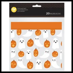 Sachet Bonbon Fantôme Halloween Wilton (x20)