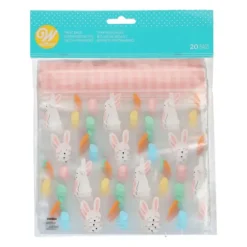 Sachets Bonbon Refermables Pâques (x20) Wilton