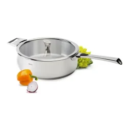 Sauteuse Casteline Ø 26 cm Manche Amovible Inox Cristel