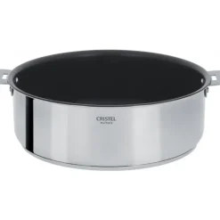 Sauteuse Casteline Ø 26 cm Manche Amovible Anti-Adhésive Inox Cristel