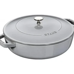 Sauteuse en Fonte Chistera 24 cm Gris Graphite Staub