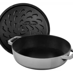Sauteuse en Fonte Chistera 24 cm Gris Graphite Staub