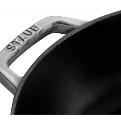 Sauteuse en Fonte Chistera 24 cm Gris Graphite Staub