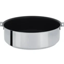 Sauteuse Mutine Ø 26 cm Manche Amovible Anti-Adhésive Inox Cristel