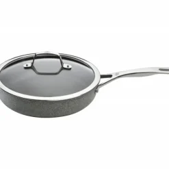 Sauteuse Pierre 28 cm avec couvercle Salina Granitium Ballarini