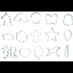 Seau 16 Emporte-Pièces Thème Licorne Fairytale Scrapcooking