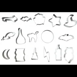 Seau 16 Emporte-pièces Thème Sorcier Scrapcooking