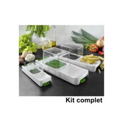 Set 3 Alligator coupe-oignons et frites