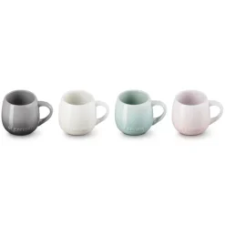 Set 4 Mugs en Céramique Cocon 320 ml Le Creuset