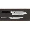 Set Couteau Santoku et Couteau Universel Shun Classic Damas Kai