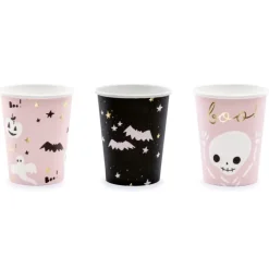Set de 6 Gobelets Halloween en Papier PartyDéco