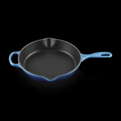 Skillet Rond Profond 26cm en Fonte Azur Le Creuset