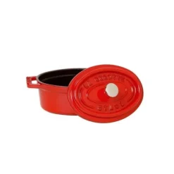 STAUB Cocotte Fonte Ovale 31 cm Rouge Cerise 5,5 L