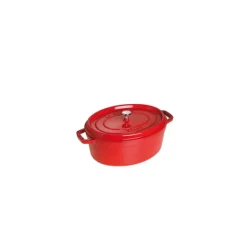 STAUB Cocotte Fonte Ovale 29 cm Rouge Cerise 4,2 L