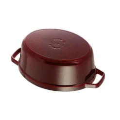 STAUB Cocotte Fonte Ovale 29 cm Grenadine Majolique 4,2 L