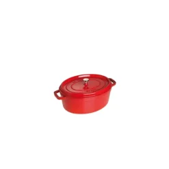 STAUB Cocotte Fonte Ovale 27 cm Rouge Cerise 3,2 L