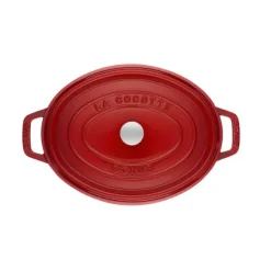 STAUB Cocotte Fonte Ovale 27 cm Rouge Cerise 3,2 L