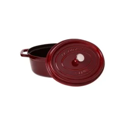 STAUB Cocotte Fonte Ovale 31 cm Grenadine Majolique 5,5 L