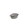 STAUB Cocotte Fonte Ovale 15 cm Gris Graphite 0,6 L