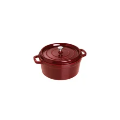 STAUB Cocotte Fonte Ronde 26 cm Grenadine Majolique 5,2 L
