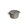 STAUB Cocotte Fonte Ronde 26 cm Gris Graphite 5,2 L
