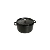 STAUB Cocotte Fonte Ronde 26 cm Noir Mat 5,2 L