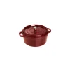 STAUB Cocotte Fonte Ronde 28 cm Grenadine Majolique 6,7 L