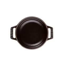 STAUB Cocotte Fonte Ronde 22 cm Noir Mat 2,6 L