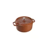 STAUB Cocotte Fonte Ronde 28 cm Cannelle Majolique 6,7 L