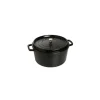 STAUB Cocotte Fonte Ronde 28 cm Noir Mat 6,7 L