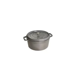 STAUB Cocotte Fonte Ronde 18 cm Gris Graphite 1,7 L