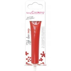 Stylo Chocolat Rouge 25 g ScrapCooking