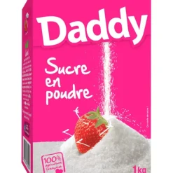 Sucre en Poudre 1 kg Daddy