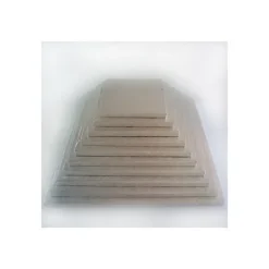 Support Gâteau Carré 20 x 1 cm Argenté Funcakes