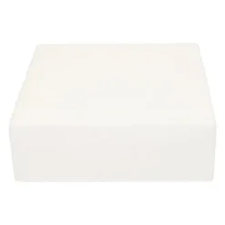 Support polystyrène carré H 7 cm - 20 x 20 cm