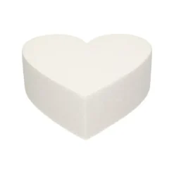 Support Polystyrène Cœur Ø 20 cm H 7 cm Funcakes