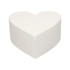 Support Polystyrène Cœur Ø 15 cm H 7 cm Funcakes